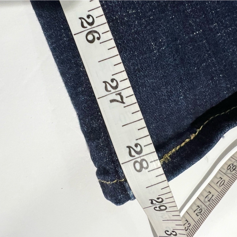 Levi's Classic Bootcut Dark Wash Jeans Size 12 Short W31 L30 - Picture 8 of 13